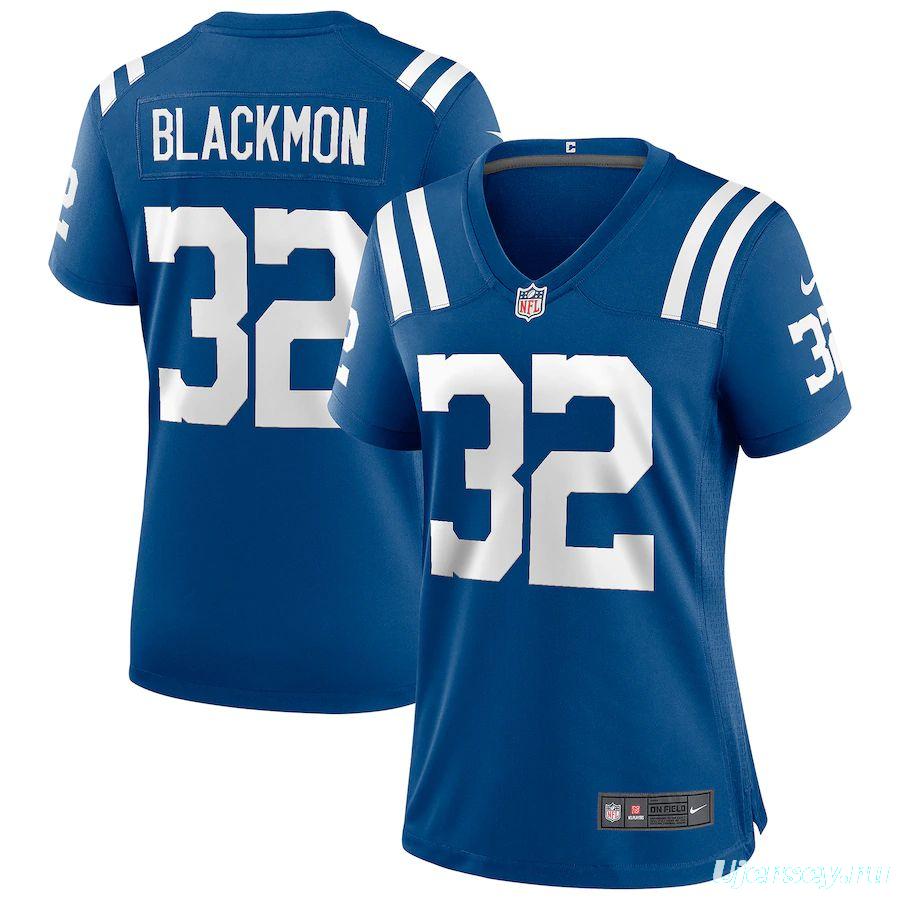 Women's Julian Blackmon Royal Player Limited Team Jersey