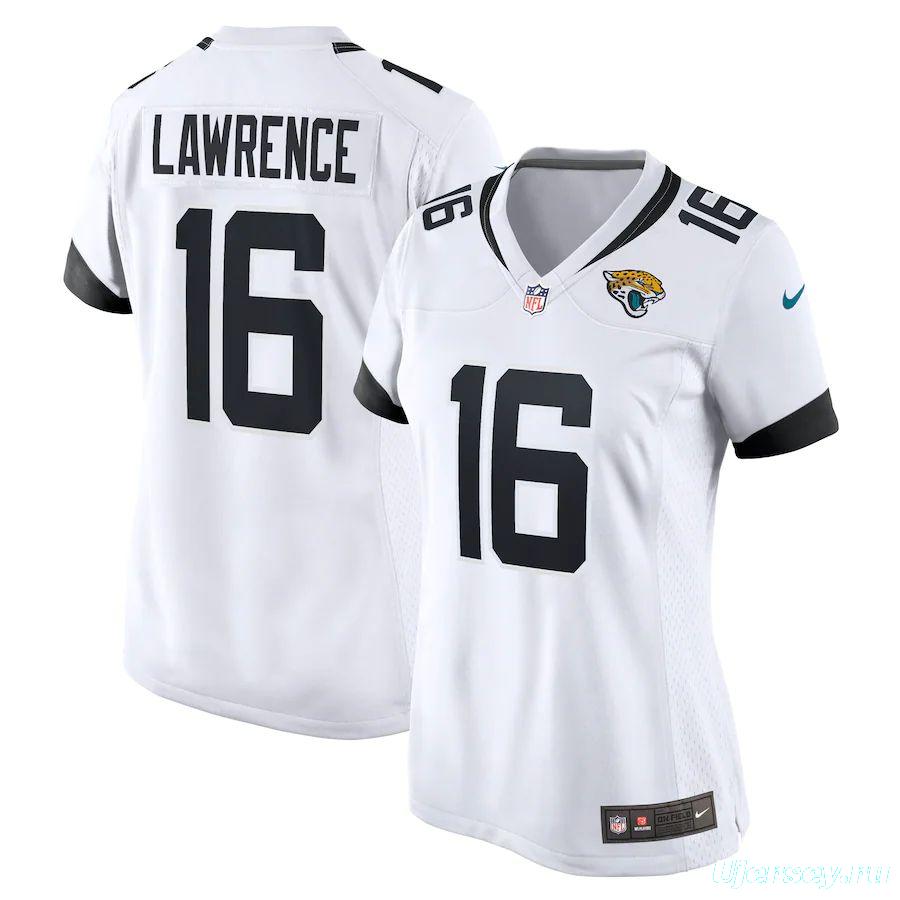 Women's Trevor Lawrence White 2021 Draft First Round Pick Player Limited Team Jersey