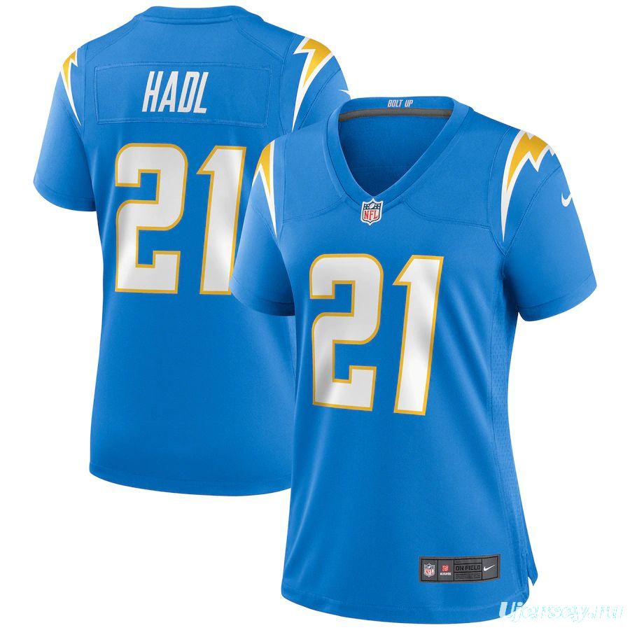 Women's John Hadl Powder Blue Retired Player Limited Team Jersey