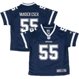 Toddler Leighton Vander Esch Navy Player Limited Team Jersey