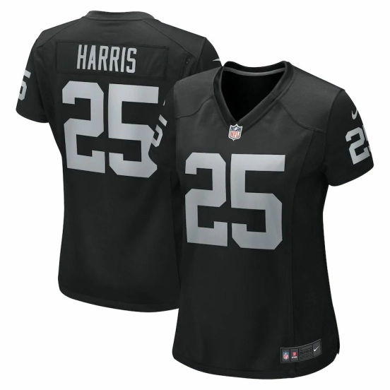 Women's Erik Harris Black Player Limited Team Jersey