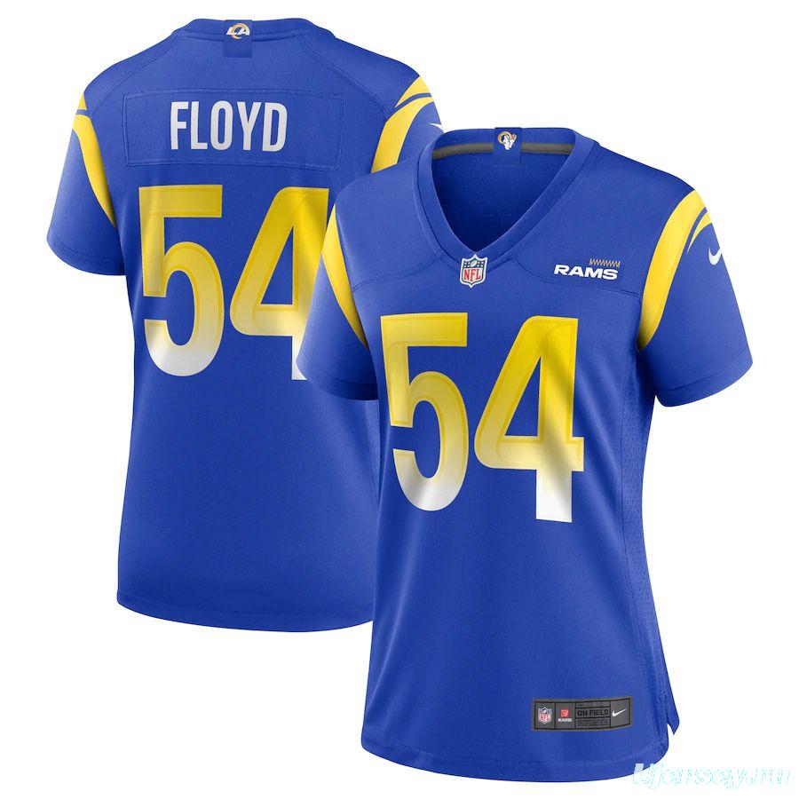 Women's Leonard Floyd Royal Player Limited Team Jersey