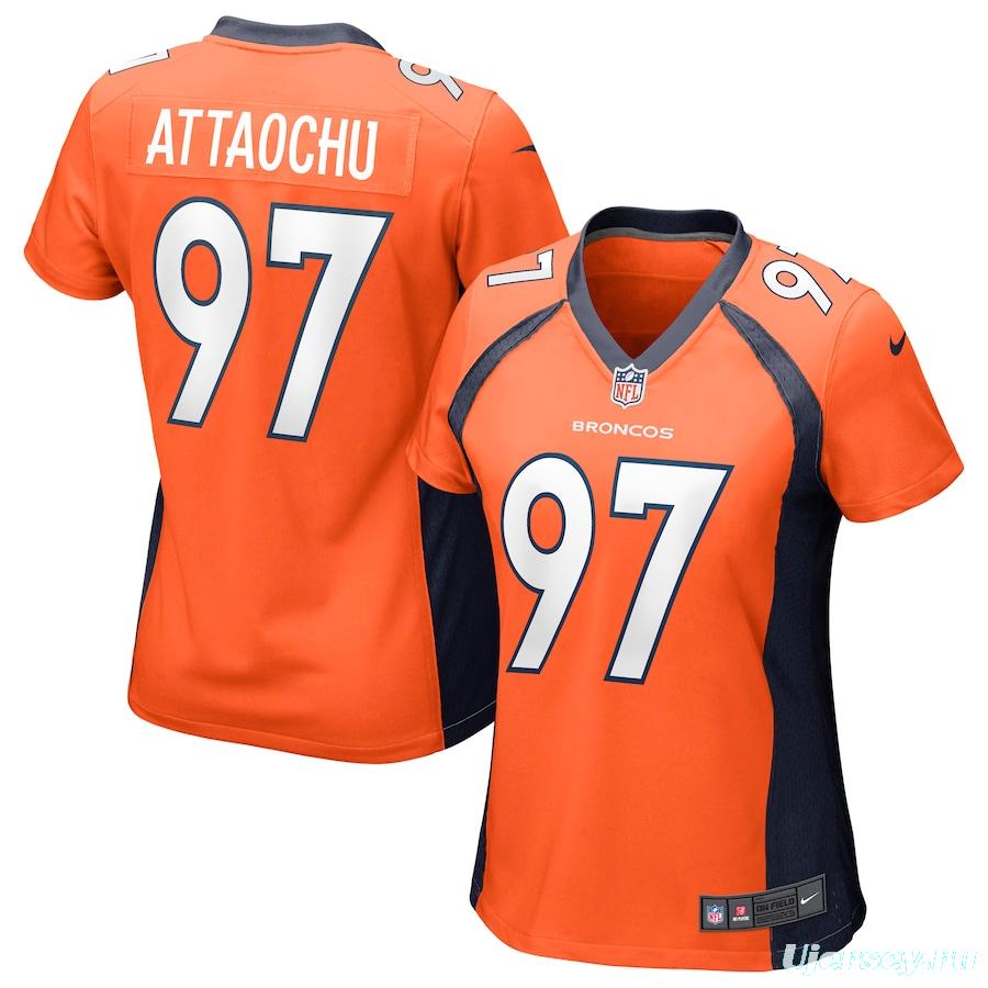 Women's Jeremiah Attaochu Orange Player Limited Team Jersey