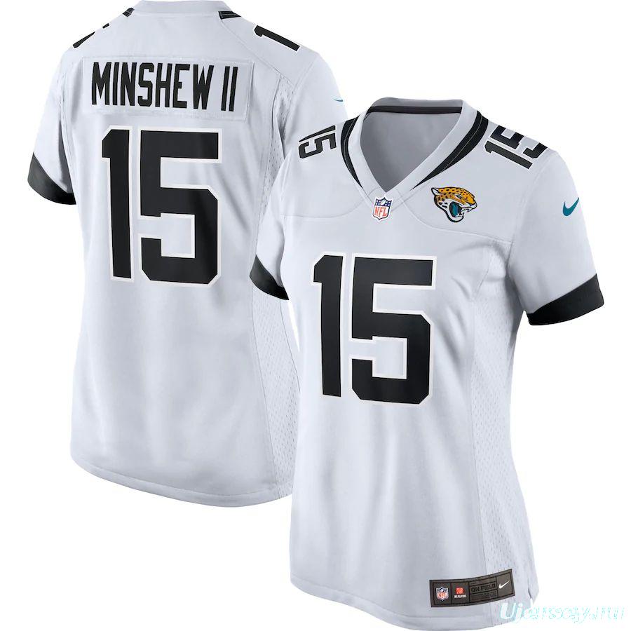 Women's Gardner Minshew II White Player Limited Team Jersey