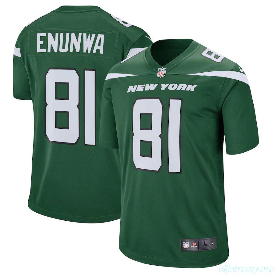 Men's Quincy Enunwa Gotham Green Player Limited Team Jersey