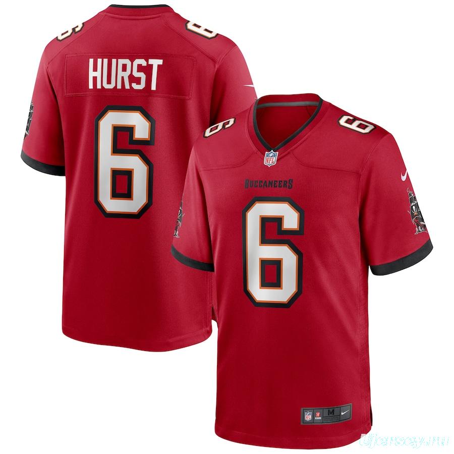 Men's John Hurst Red Player Limited Team Jersey