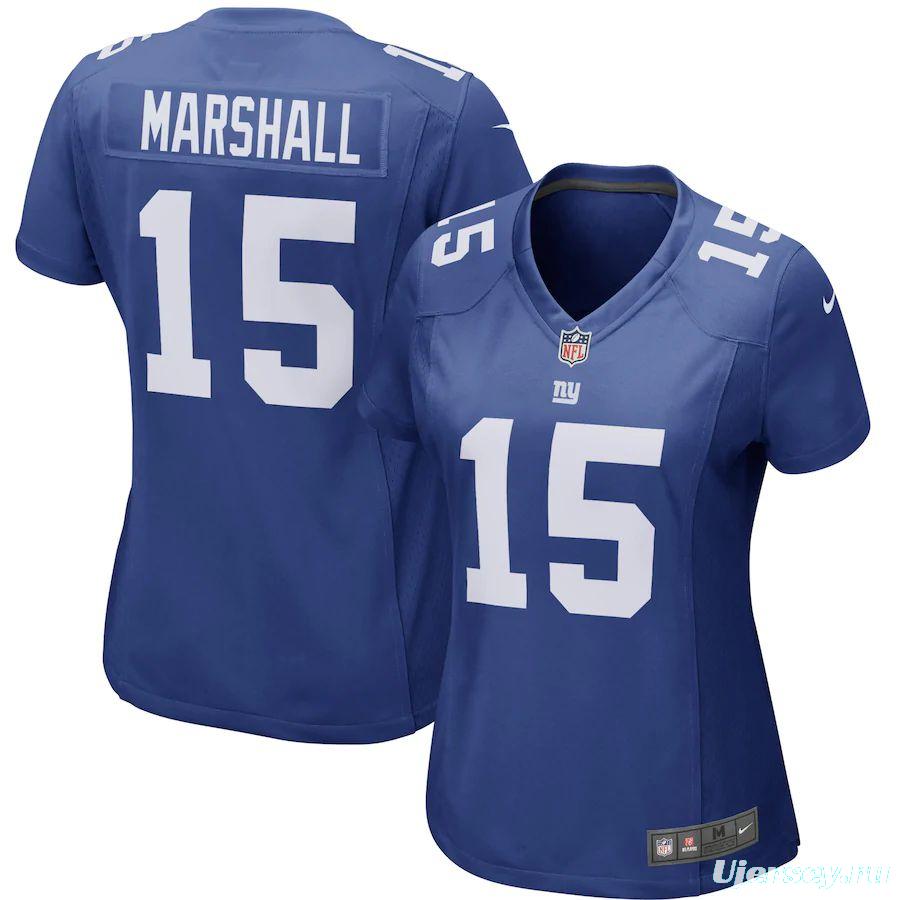 Women's Brandon Marshall Royal Player Limited Team Jersey