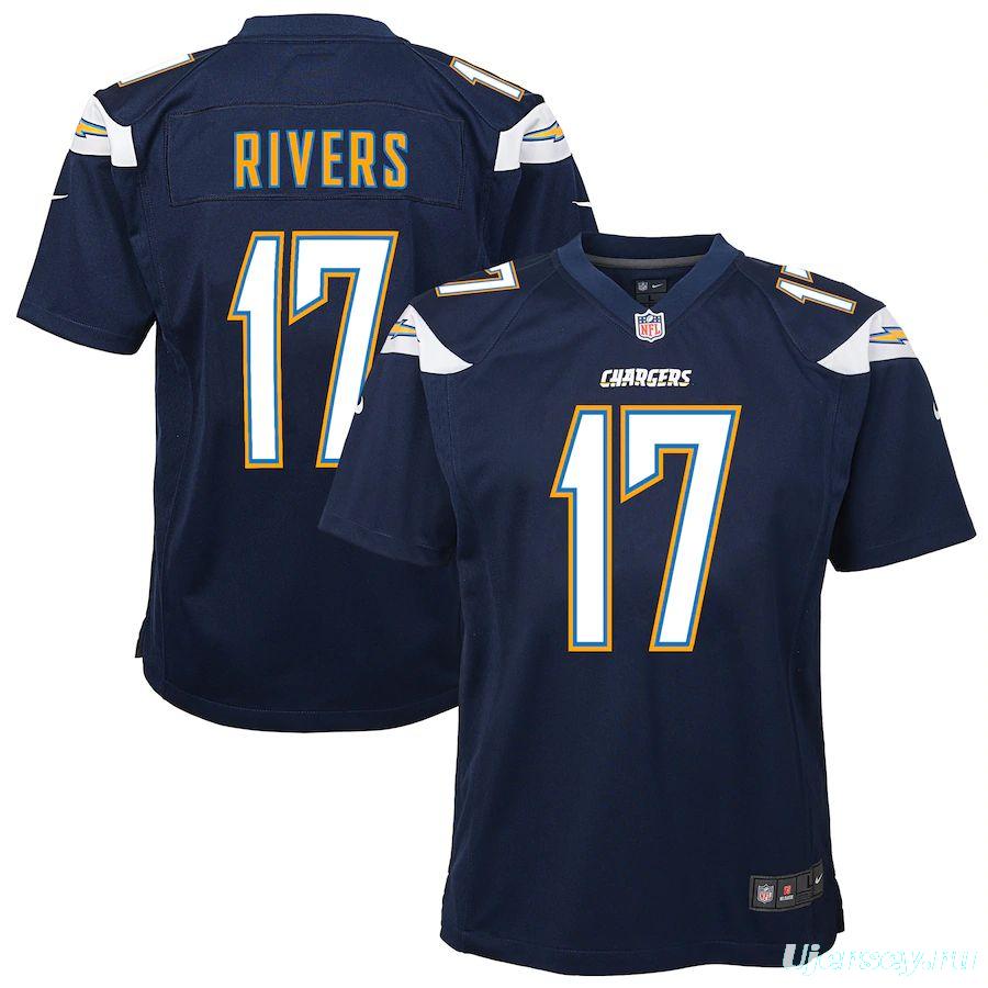 Youth Philip Rivers Navy Blue Player Limited Team Jersey