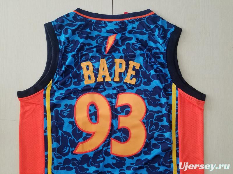 Men's No. 93 Fashion Edition Basketball Jersey