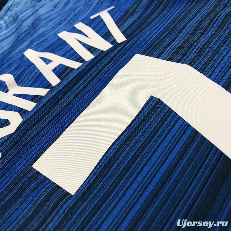 Thai Version Men's Kevin Durant Navy USA Basketball Player Jersey