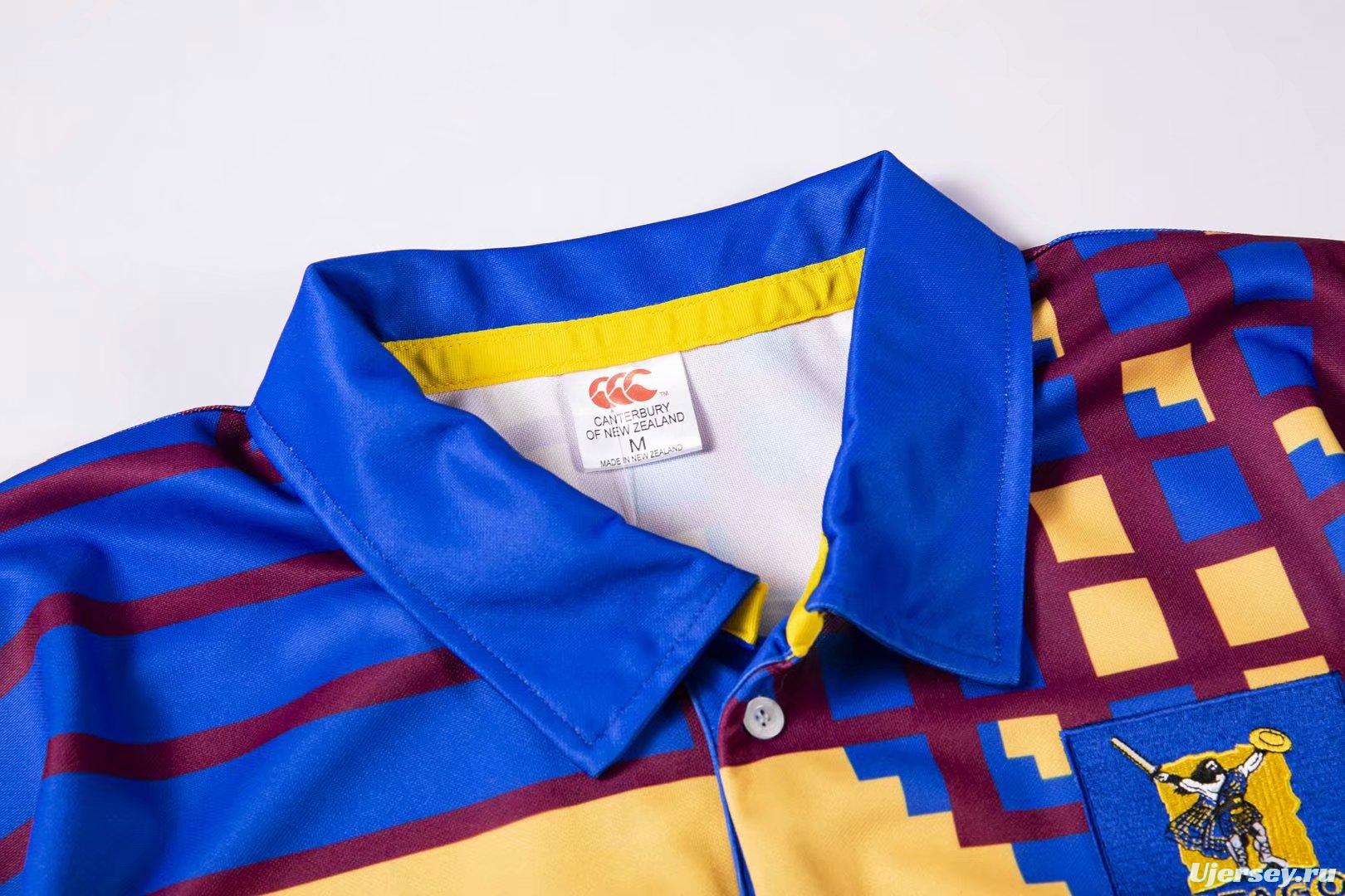 Otago Highlanders 1997-99 Men's Retro Rugby Jersey