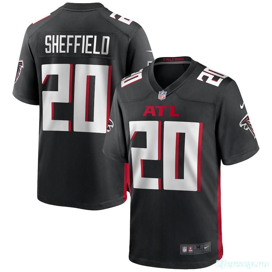 Men's Kendall Sheffield Black Player Limited Team Jersey
