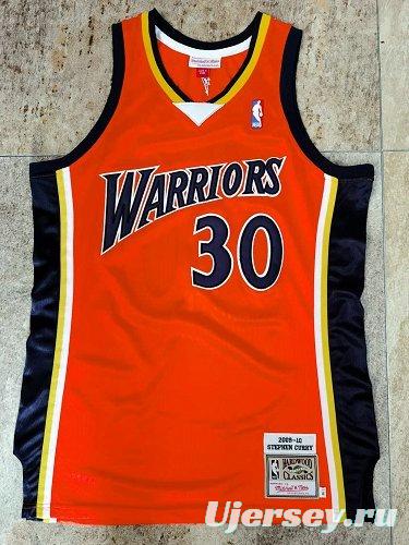 Men's Stephen Curry Orange Retro Classic Team Jersey