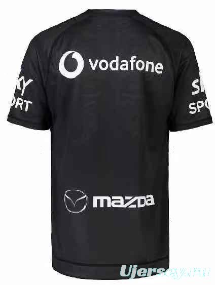 Warriors 2021 Men's Black Rugby Jersey