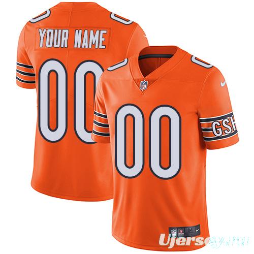 Youth Orange Alternate Custom Game Team Jersey