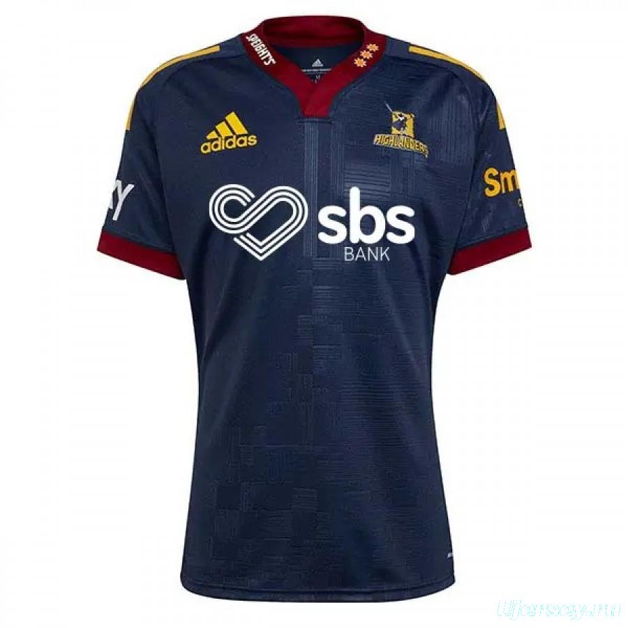 Highlanders 2022 Men's Super Home Rugby Jersey