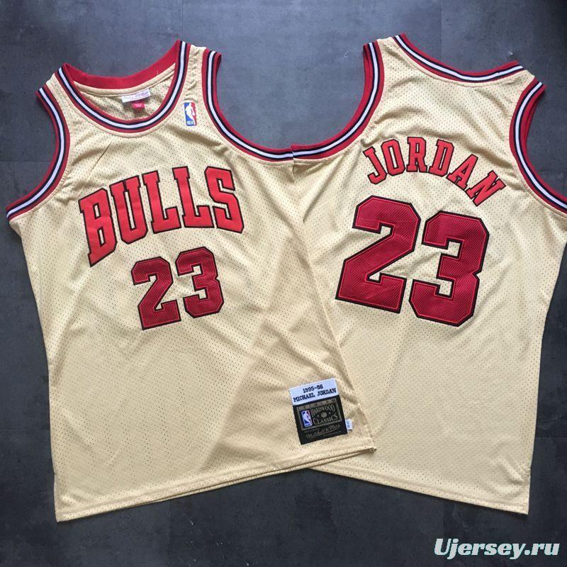 Men's Michael Jordan White Retro Classic Team Jersey