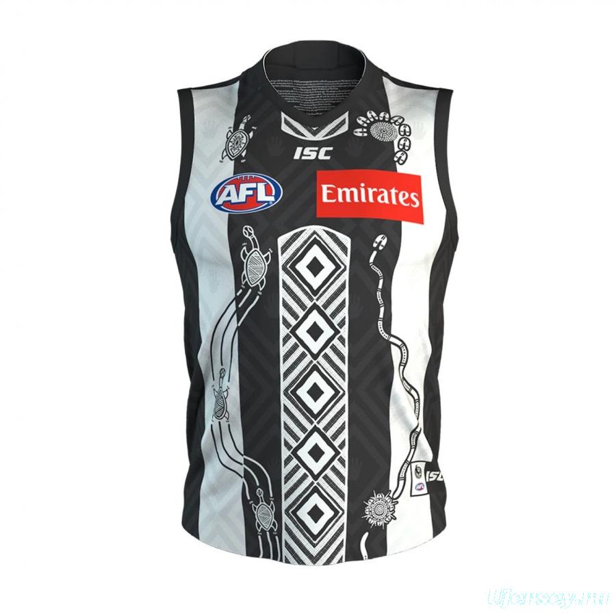 Collingwood Magpies 2020 Men's Indigenous Football Guernsey