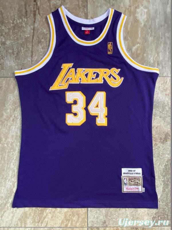 Men's Shaquille O'Neal Purple Retro Classic Team Jersey