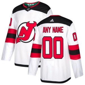 Men's White Away Custom Team Jersey