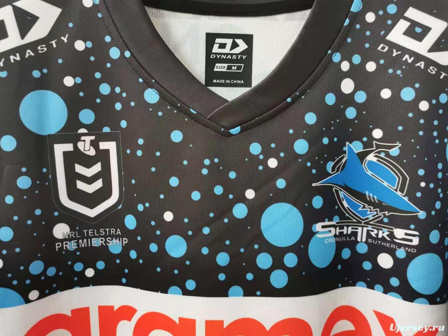 Cronulla Sharks 2021 Mens Indigenous Rugby Jersey