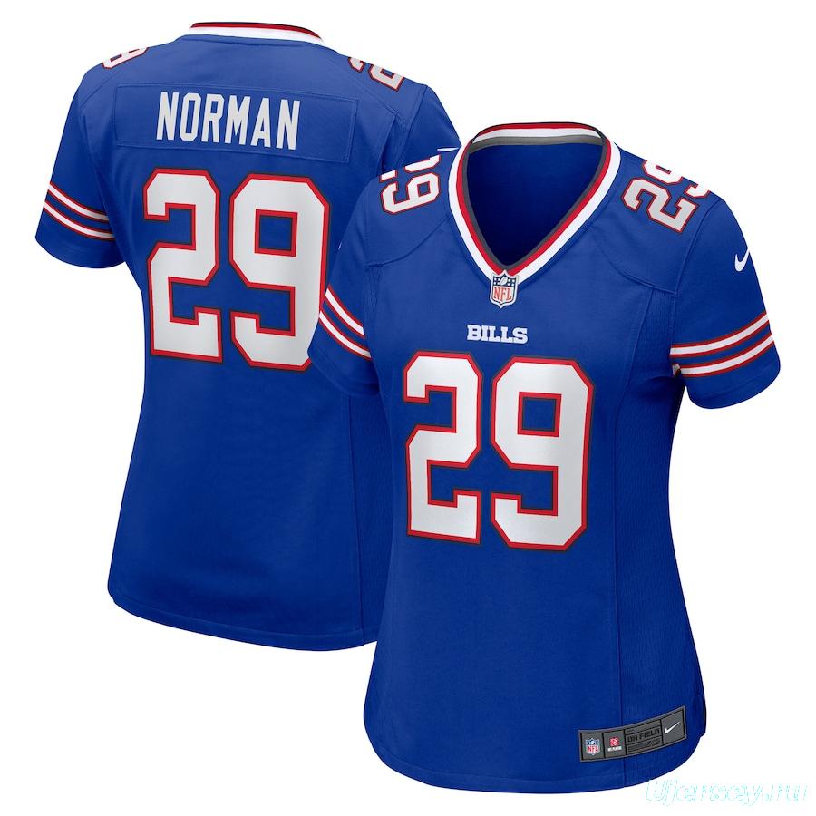 Women's Josh Norman Royal Player Limited Team Jersey