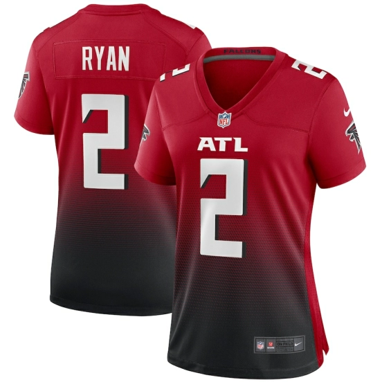 Women's Matt Ryan Red 2nd Alternate Player Limited Team Jersey