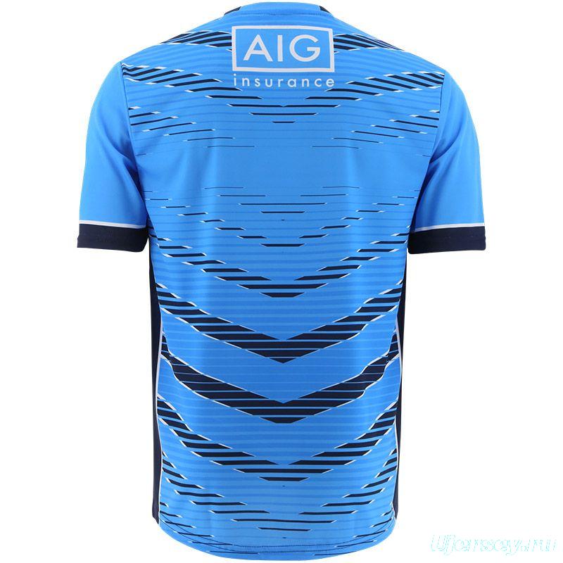 Dublin GAA 2021 Mens Training Rugby Jersey Blue