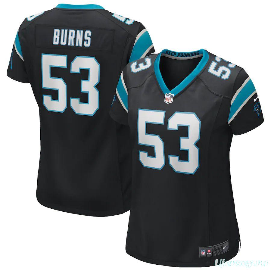 Women's Brian Burns Black Player Limited Team Jersey