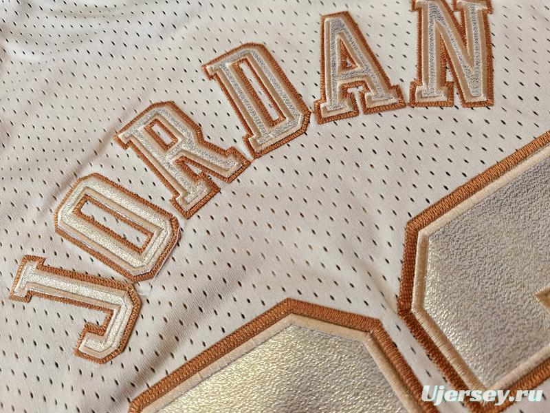 Men's Michael Jordan Golden Retro Classic Team Jersey