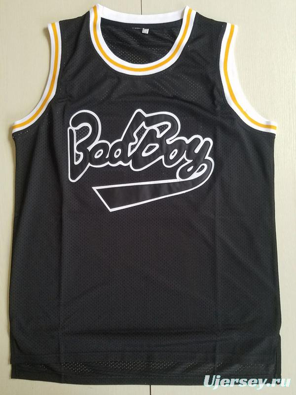 Notorious B.I.G. Biggie Smalls 72 Bad Boy Black Basketball Jersey