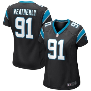 Women's Stephen Weatherly Black Player Limited Team Jersey