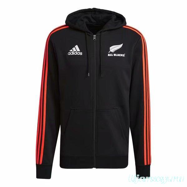 All Blacks 2021 Full Zip Hoodie - Black
