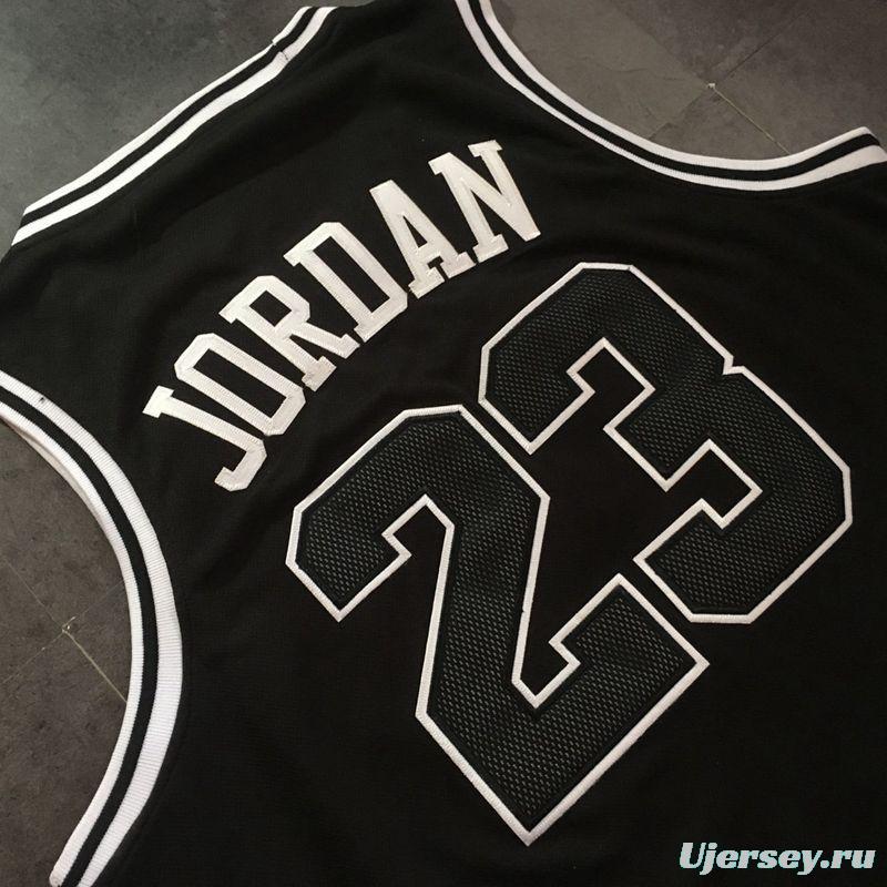 Men's Michael Jordan Black Retro Classic Team Jersey