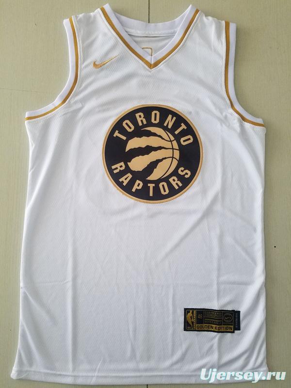 Fred VanVleet 23 White Golden Edition Jersey