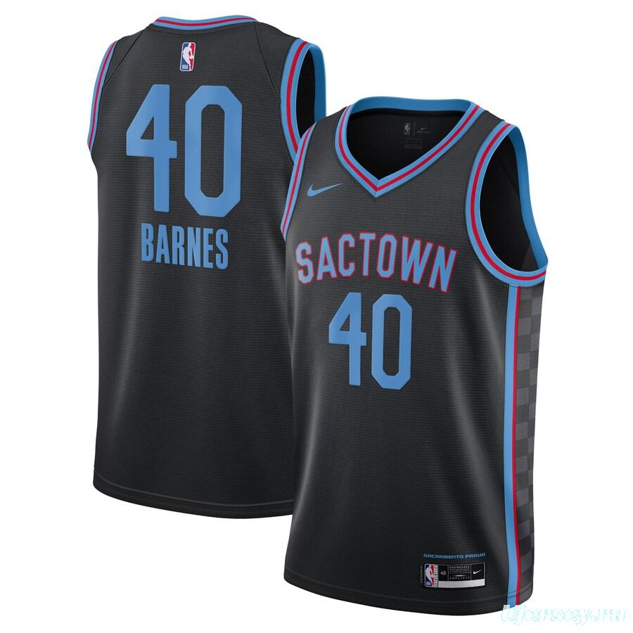 City Edition Club Team Jersey - Black - Harrison Barnes - Mens - 2020