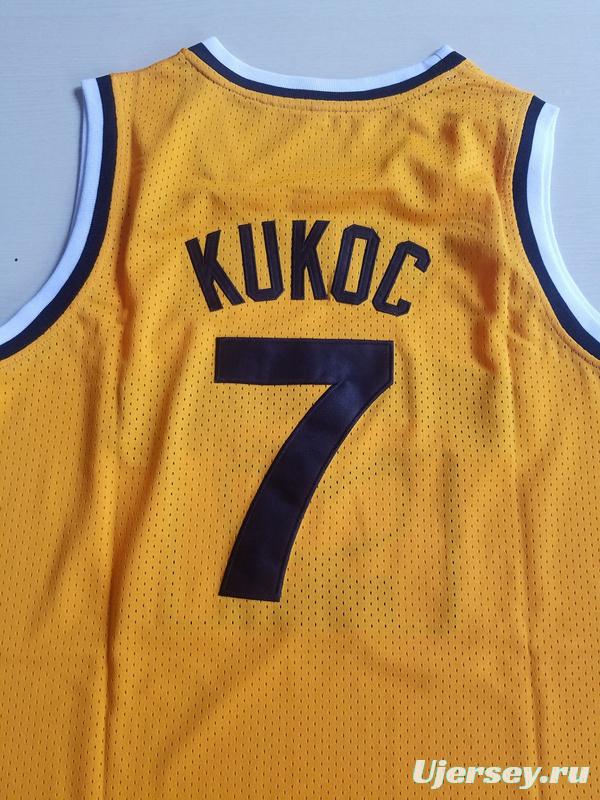 Toni Kukoc 7 Jugoplastika Split Basketball Jersey