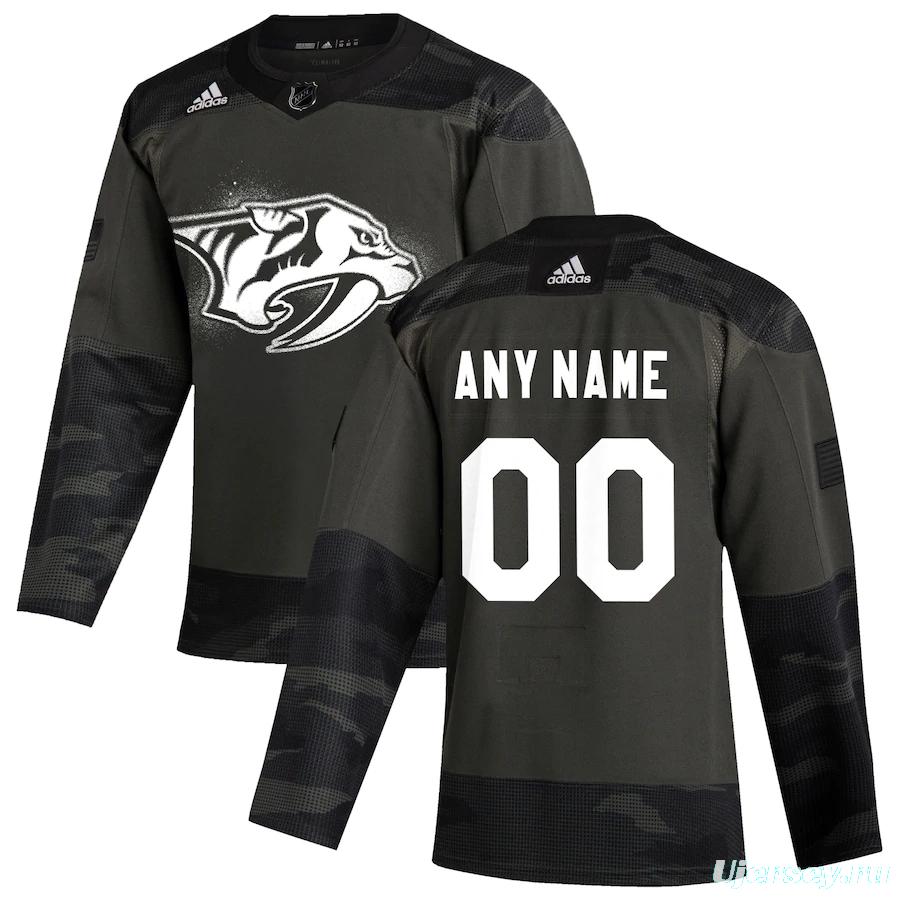 Women's Camo Military Appreciation Custom Practice Team Jersey