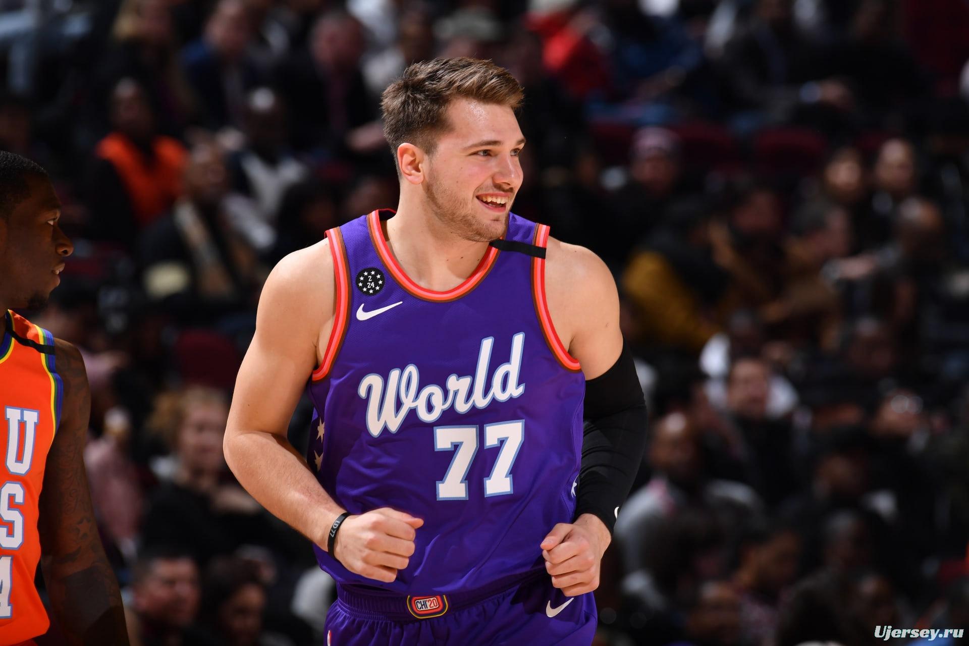 Men's Luka Dončić All-Star World Rising Stars Game Jersey