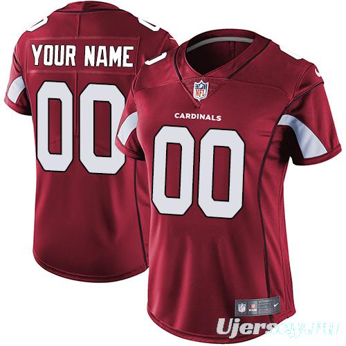 Women's Cardinal Custom Game Team Jersey