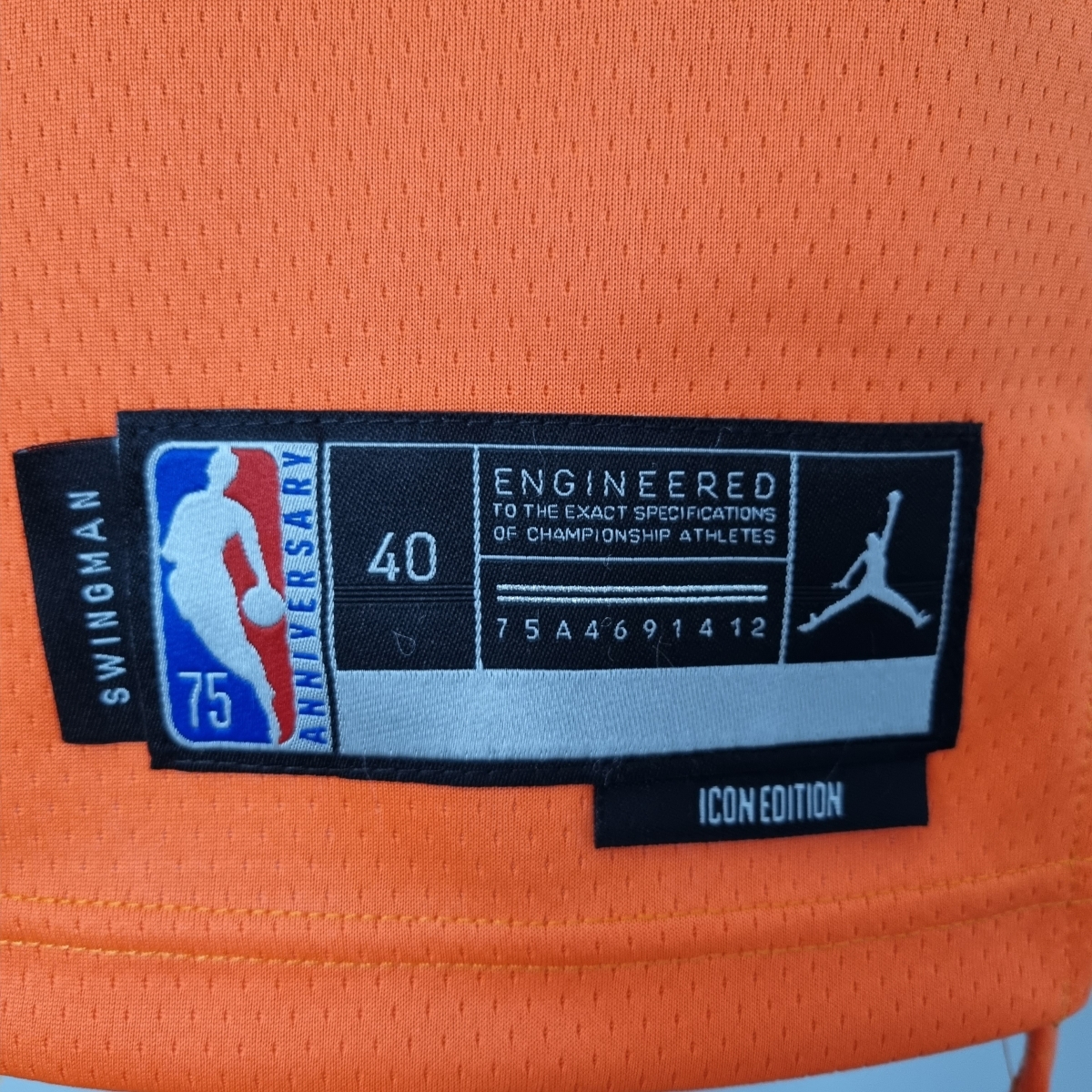 75th Anniversary NASH#13 Phoenix Suns Jordan Theme Orange NBA Jersey