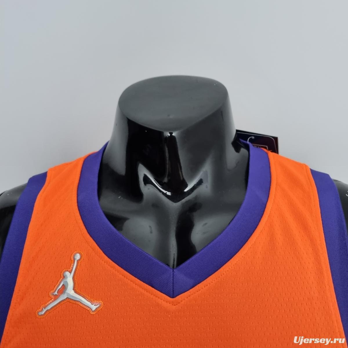 75th Anniversary AYTON#22 Phoenix Suns Jordan Theme Orange NBA Jersey