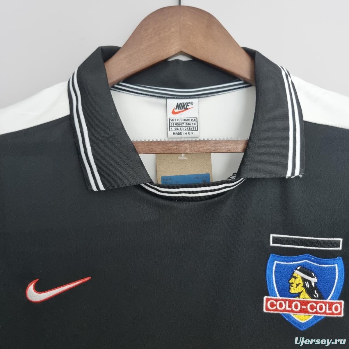 Retro 1992 Colo Colo away Soccer Jersey