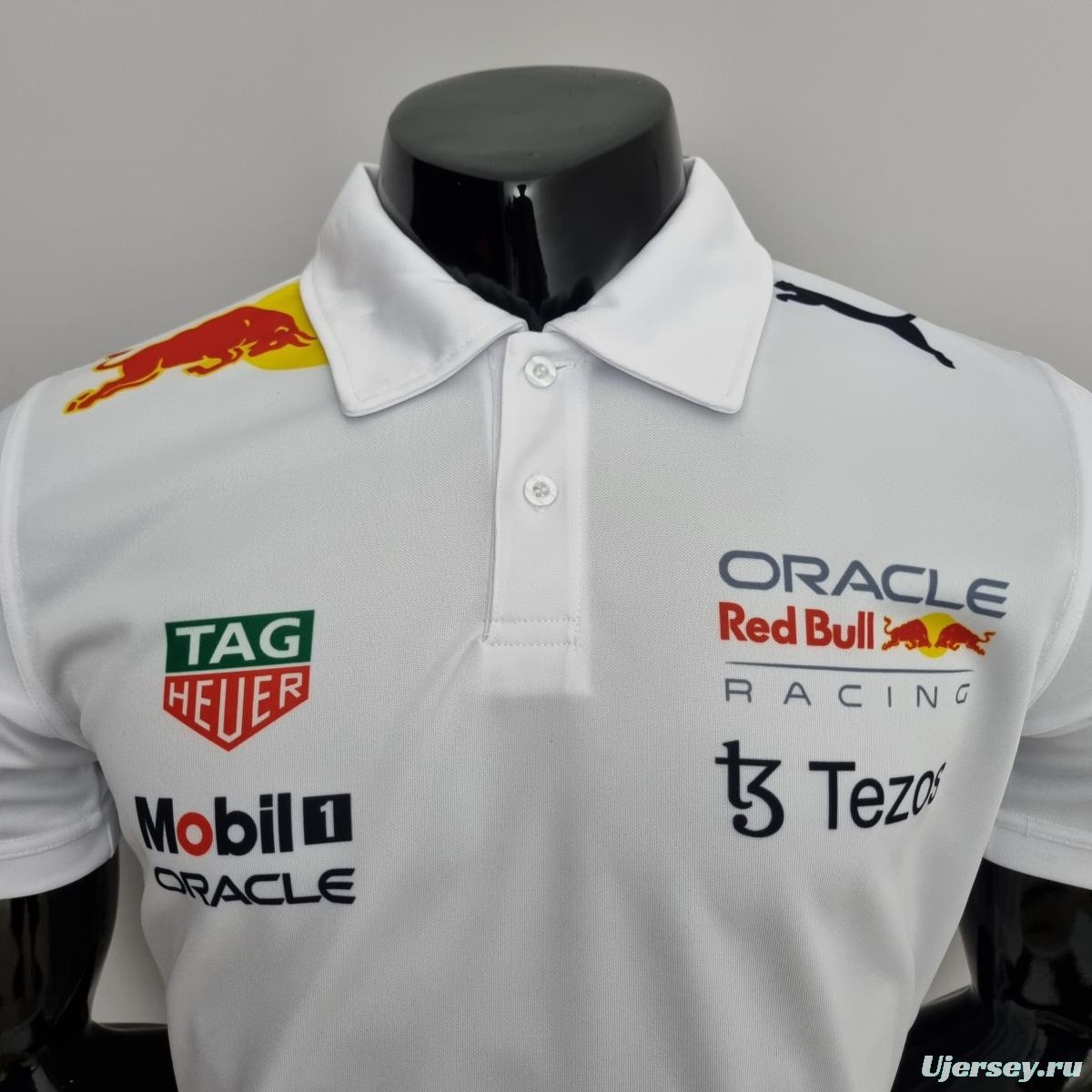 2022 F1 Formula One; Red Bull POLO White