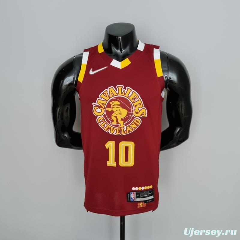 2022 Cleveland Cavaliers GARLAND#10 Urban Edition Red NBA Jersey