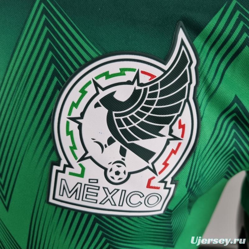 Player Version 2022 Mexico Home Soccer Jersey