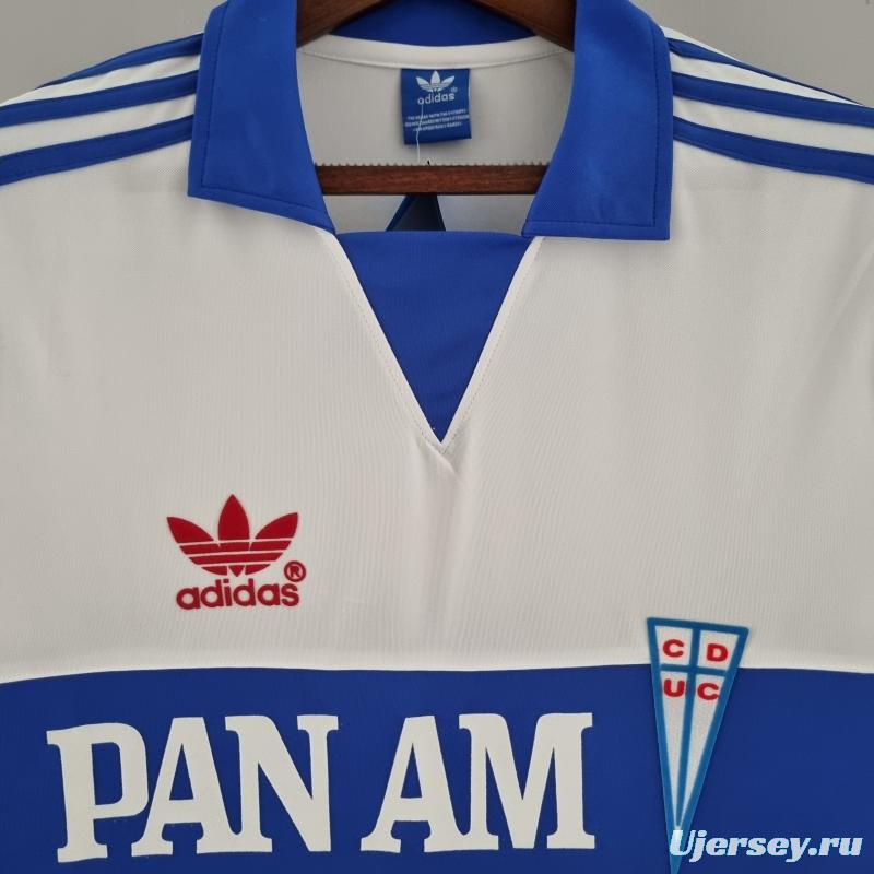 Retro 1987 Deportivo Universidad Católica Home Soccer Jersey