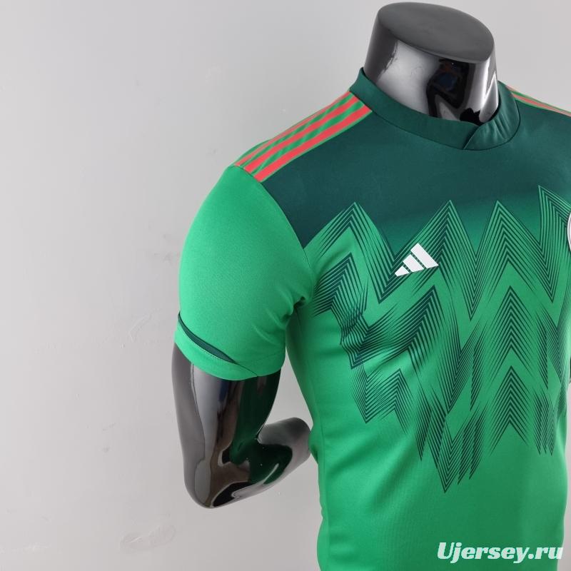 Player Version 2022 Mexico Home Soccer Jersey