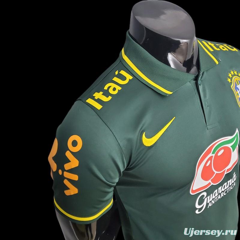 2022 POLO Brazil Pre-match Dark Green