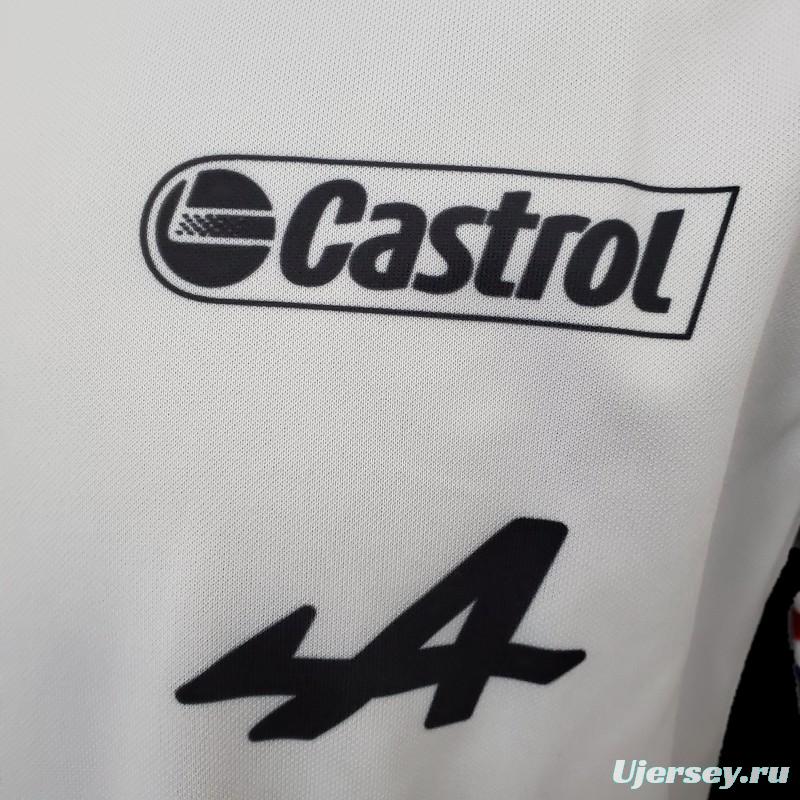 F1 Formula One; Mountain Racing Suit White 